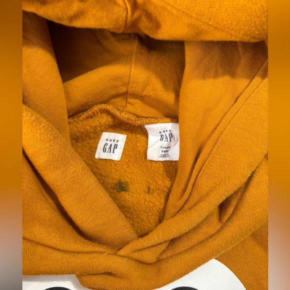 Baby Gap‎ Lil' Monster Hooded Sweater Size 2T - Picture 3 of 5